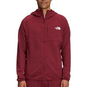 The North Face Men’s Canyonlands Full Zip Hoodie - Burgundy - Size Large